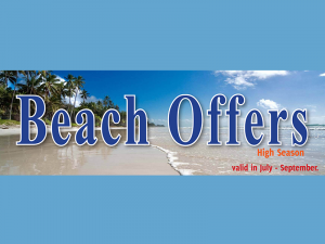 High Season Beach Offers